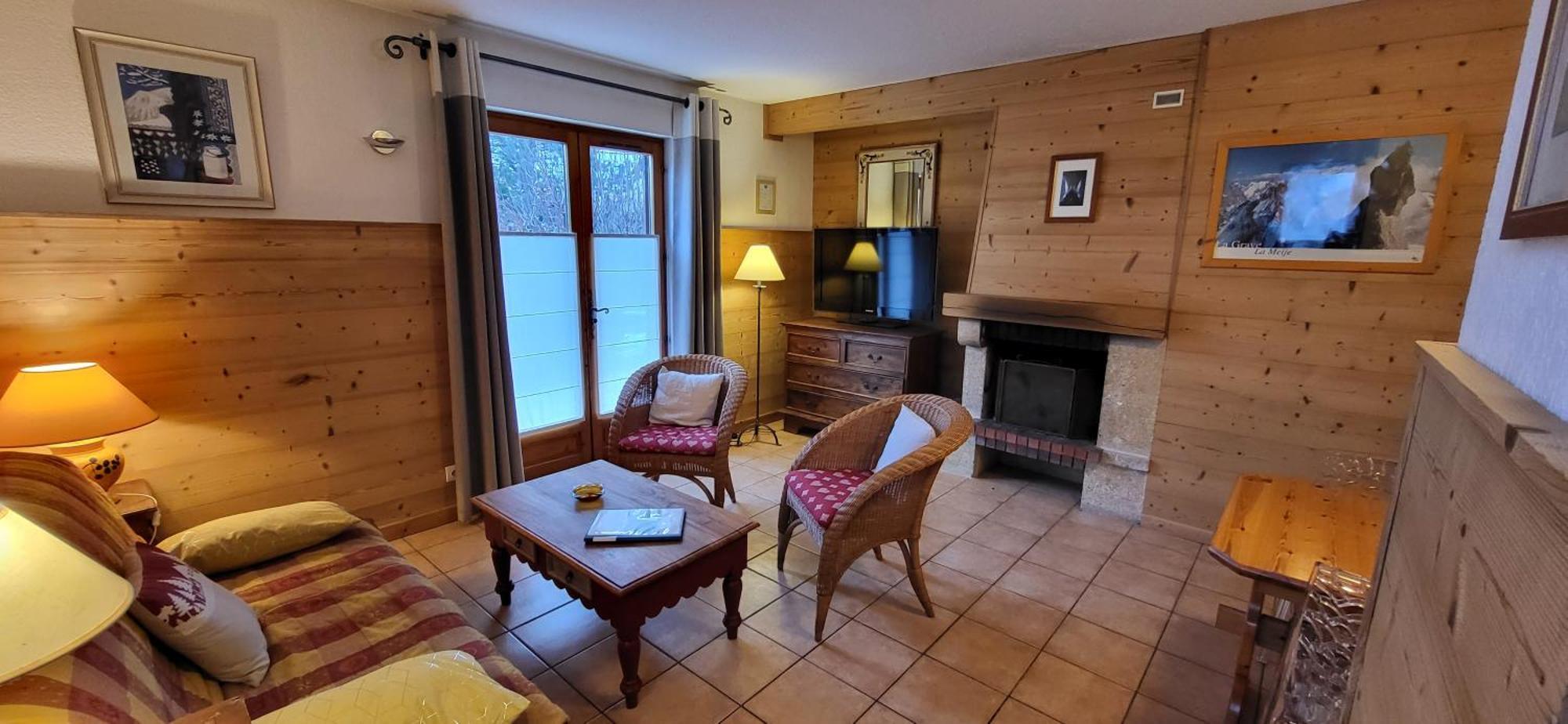 Chez Philippe - Appartements & Chalets En Village Pieton - Vue Glaciers ラ・グラーヴ 部屋 写真